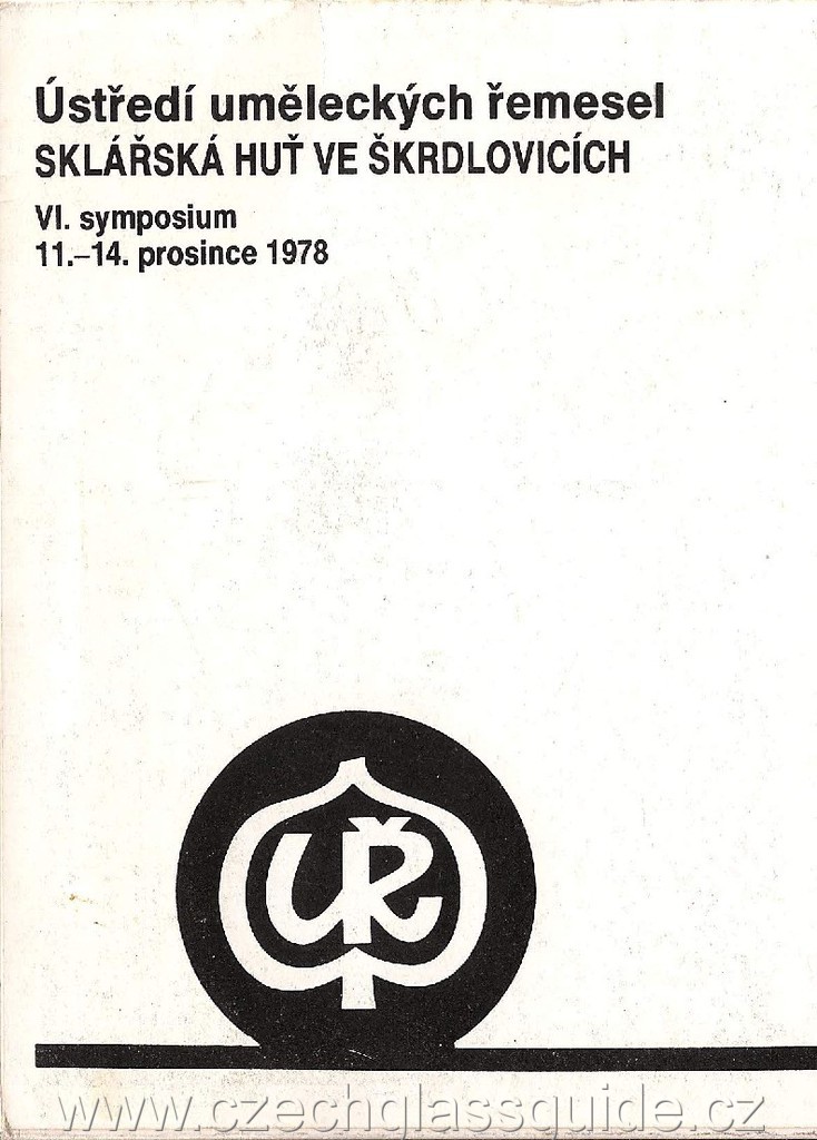 Škrdlovice - Symposium 1978