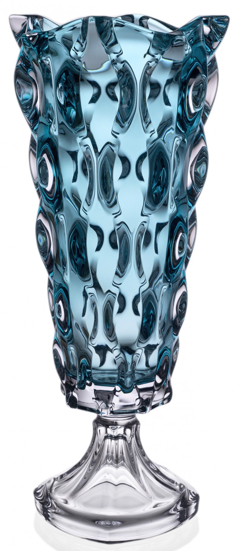 Bohemia Treasury - Vase Samba Aquamarine