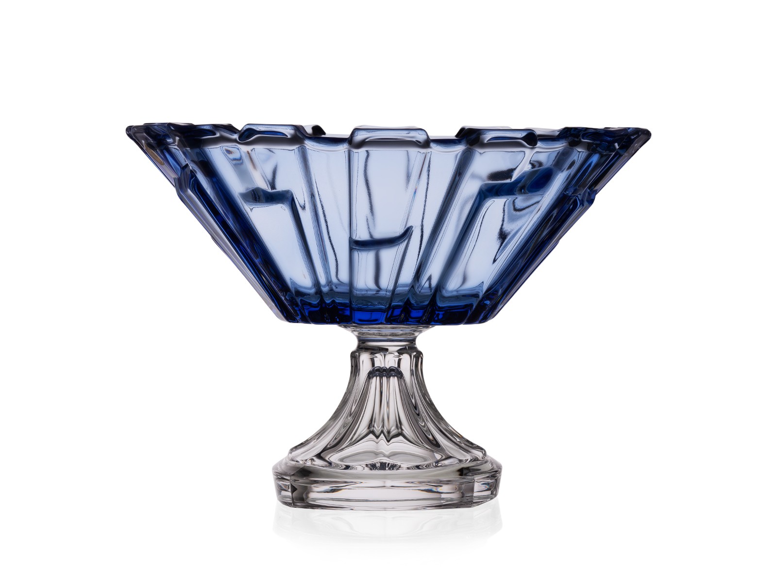 Bohemia Treasury - Bolero footed bowl Blue