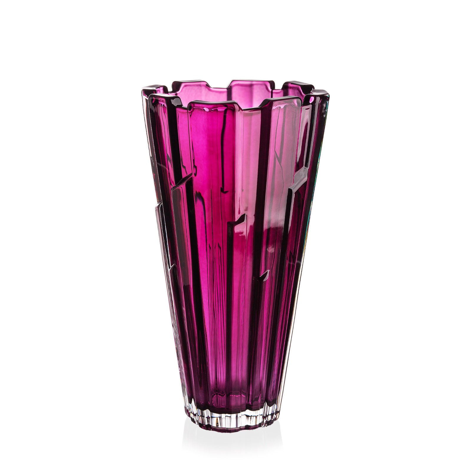 Bohemia Treasury - Bolero vase 305  Purple
