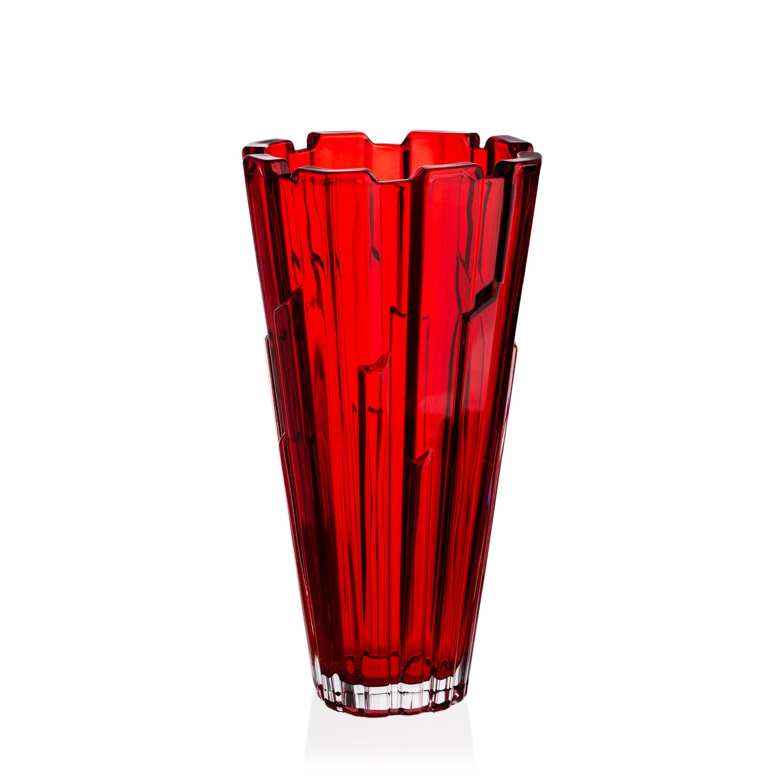 Bohemia Treasury - Bolero vase 305  Red