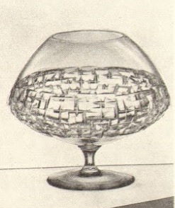 Poděbradské sklárny - 21-666/TS 842A/10 cm, Vase