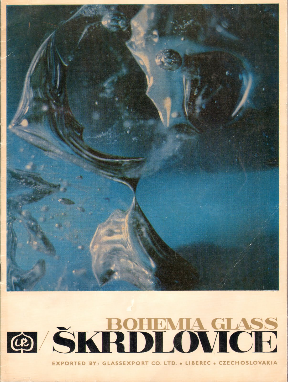 Škrdlovice Glassexport 1969