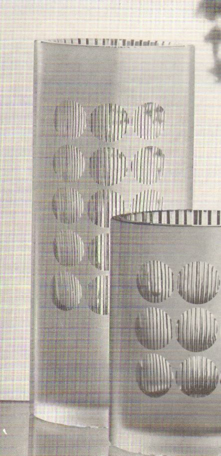 Poděbradské sklárny -  P/981/75238/10", Vase