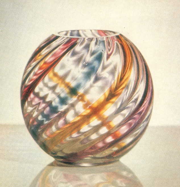 Borské sklo - 59588/8483/6", Vase