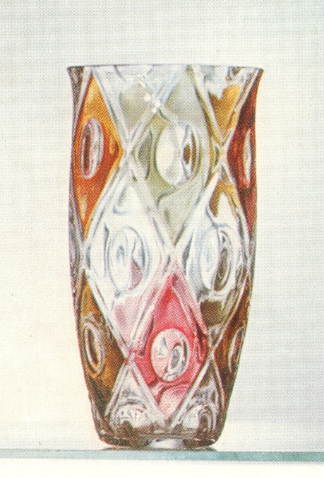 Borské sklo - 59567/8226/6", Vase
