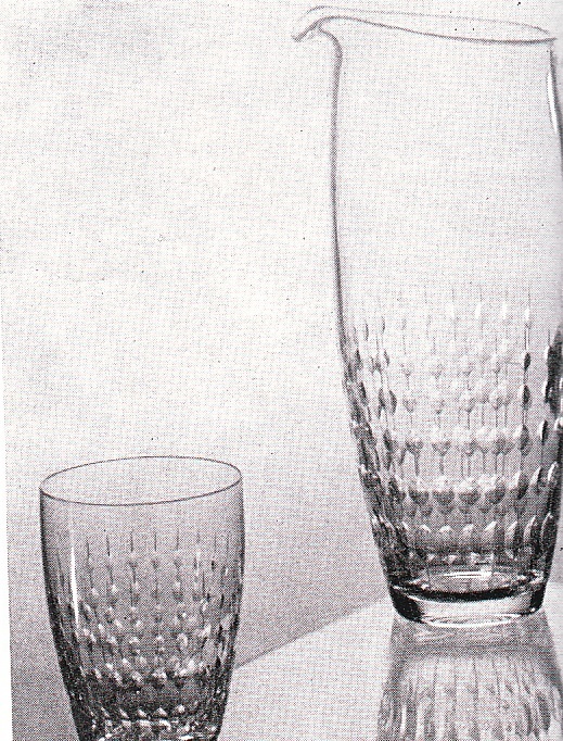 Borské sklo - B 1260, Drinking set