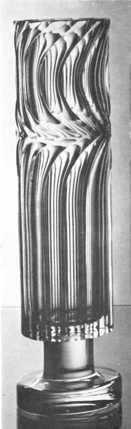 Poděbradské sklárny - 21-842/TS 1246/30 cm - Vase