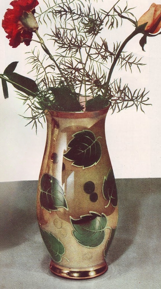 Borské sklo -   10005/8417,  Vase