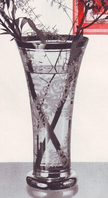Borské sklo -   10169/8243,  Vase