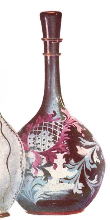 Borské sklo -  10334/a,  Vase