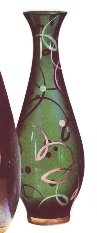 Borské sklo -  10232/8122,  Vase