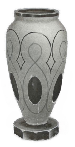 Borské sklo - M/02340/2149/10, Vase