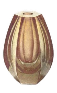 Borské sklo -   744/7,  Vase