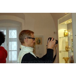 Mark Hill in Glass Museum in Nový Bor