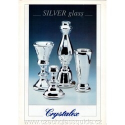 Crystalex Silver Glass