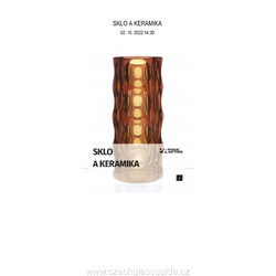 Prague Auction - SKLO A KERAMIKA 02. 10. 2022
