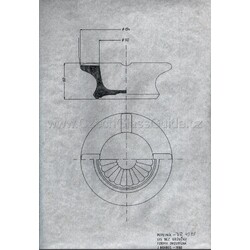 Jiří Brabec - Pressed glass - technical drawings