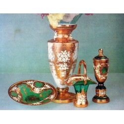 Borské sklo - High enamel