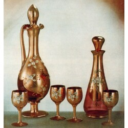 Borské sklo - High enamel