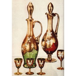 Borské sklo - High enamel