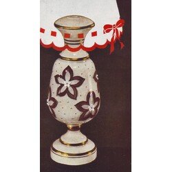 Borské sklo -   10168/8826,  Lamp foot