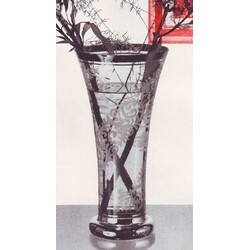 Borské sklo -   10169/8243,  Vase
