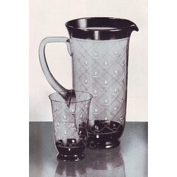 Borské sklo -   56204/3444,  Drinking set