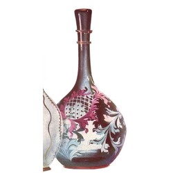 Borské sklo -  10334/a,  Vase