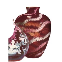 Borské sklo -  10206/8417/25,  Vase