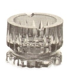 Borské sklo - 47914/9352/I 4", Ashtray