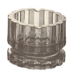 Borské sklo - 47915/9352/I 4", Ashtray