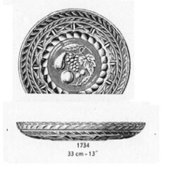 Libochovice  -  1734/330, Plate