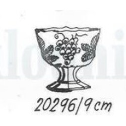 Heřmanova huť - 20296/90. Bowl, Glass