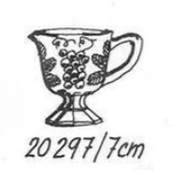 Heřmanova huť - 20297/70 mm. Glass