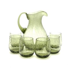 Floriánova huť - Lesní sklo - Drinking set