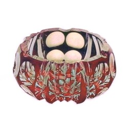 Poděbradské sklárny - 9208/B-1, Bowl