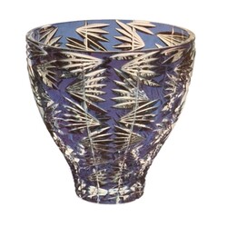 Poděbradské sklárny - 1057/02/6/9, Vase