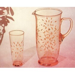 Borské sklo -  67955/A 1251/1,5 l, Drinking set