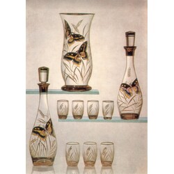 Borské sklo -  58580, Drinking set