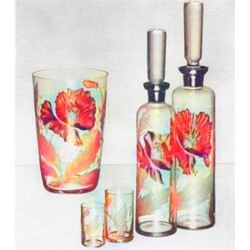 Borské sklo -  58800, Drinking set
