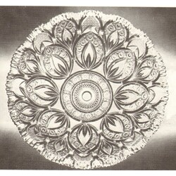 Poděbradské sklárny - 6404/75307/18", Plate