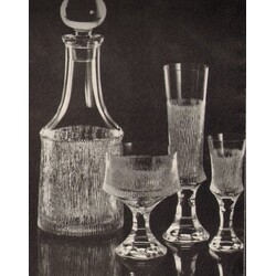Poděbradské sklárny -  Drinking set