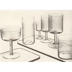 Karolinina huť - 162/63/P 713, Drinking set