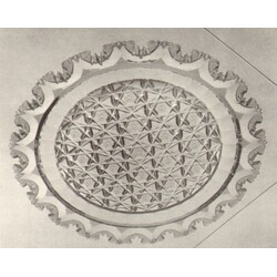Borské sklo - 2963/10164/35, Plate