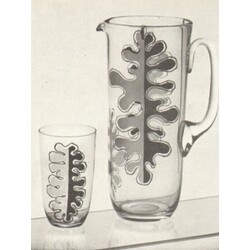Borské sklo -  Drinking set