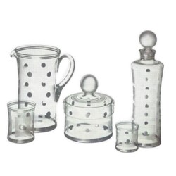 Borské sklo -  16042, Drinking set