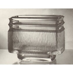 Poděbradské sklárny - 21-769/TS 1274/7"  - Jardiniere