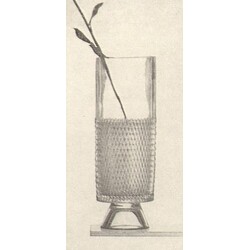 Poděbradské sklárny - 21-663/TS 830/10", Vase