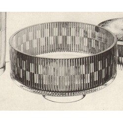 Poděbradské sklárny - 21-634/TS 833/8", Bowl